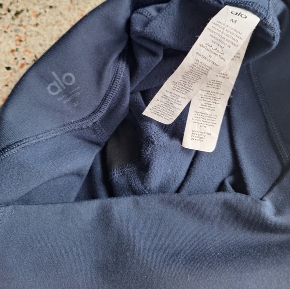 114 Alo Yoga Airbrush Winter Warm High-Waist Nocturne Leggings - Picture 10 of 12